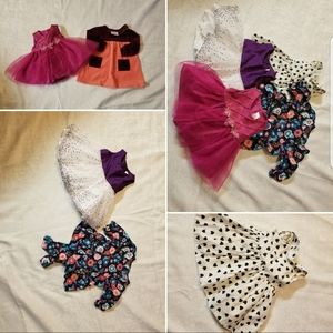 Lot of baby dresses